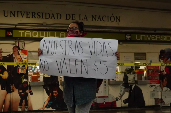 Convocan a marcha para exigir seguridad en Metro de CDMX