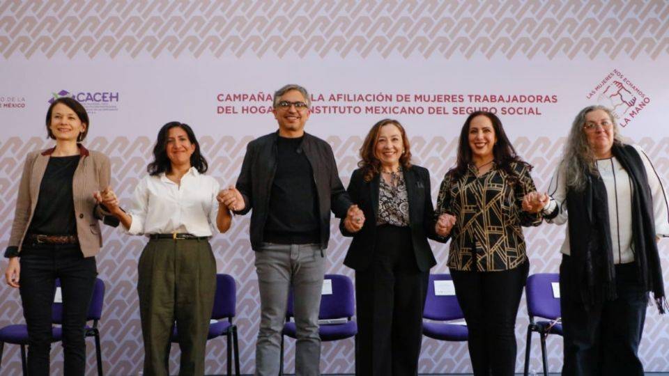 Lanza campaña para afiliar a trabajadoras del hogar al IMSS