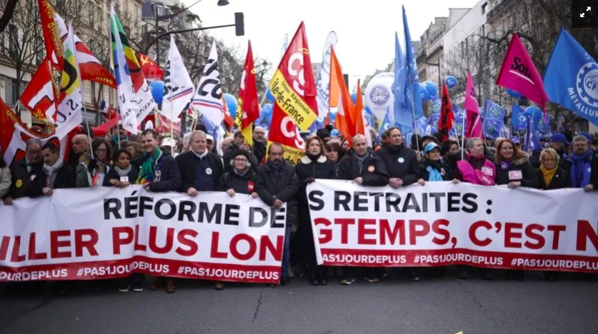 Francia decreta reforma de pensiones; ciudadanos convocan a protestas 