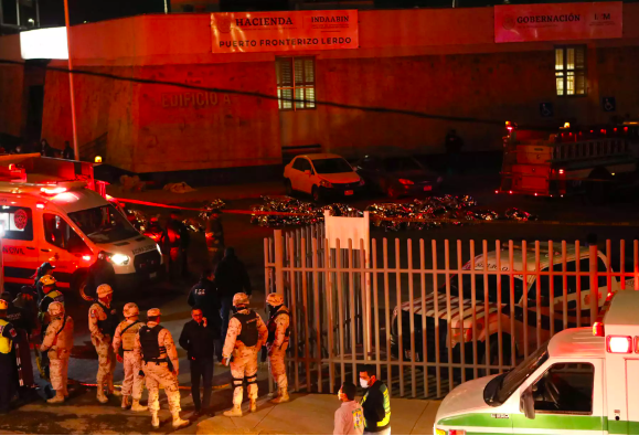 Un incendio en un centro de migrantes en Ciudad Juárez deja al menos 39 muertos