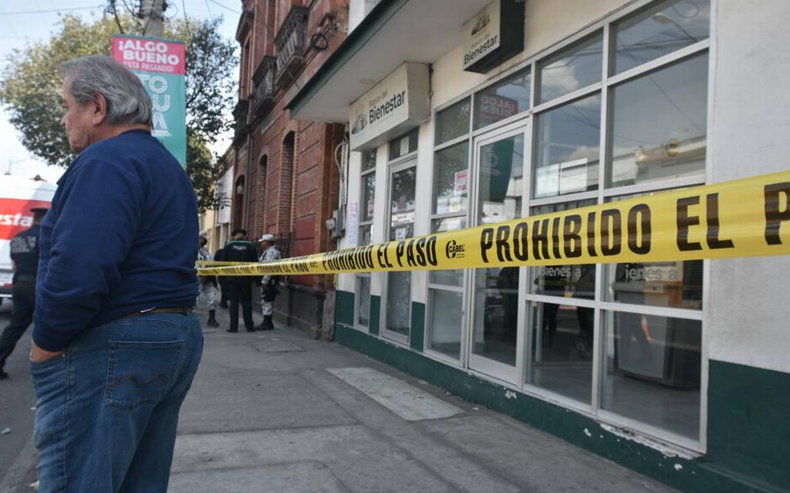 Roban Banco del Bienestar de Toluca