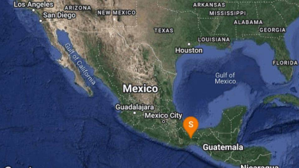 Sismo de magnitud  4.9  sacude Oaxaca