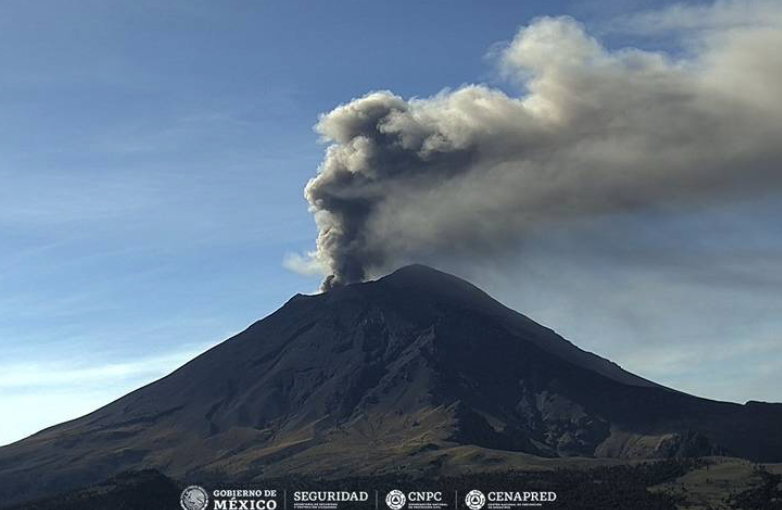 Precaución ante la caída de ceniza: Vuelos cancelados y alerta en Puebla