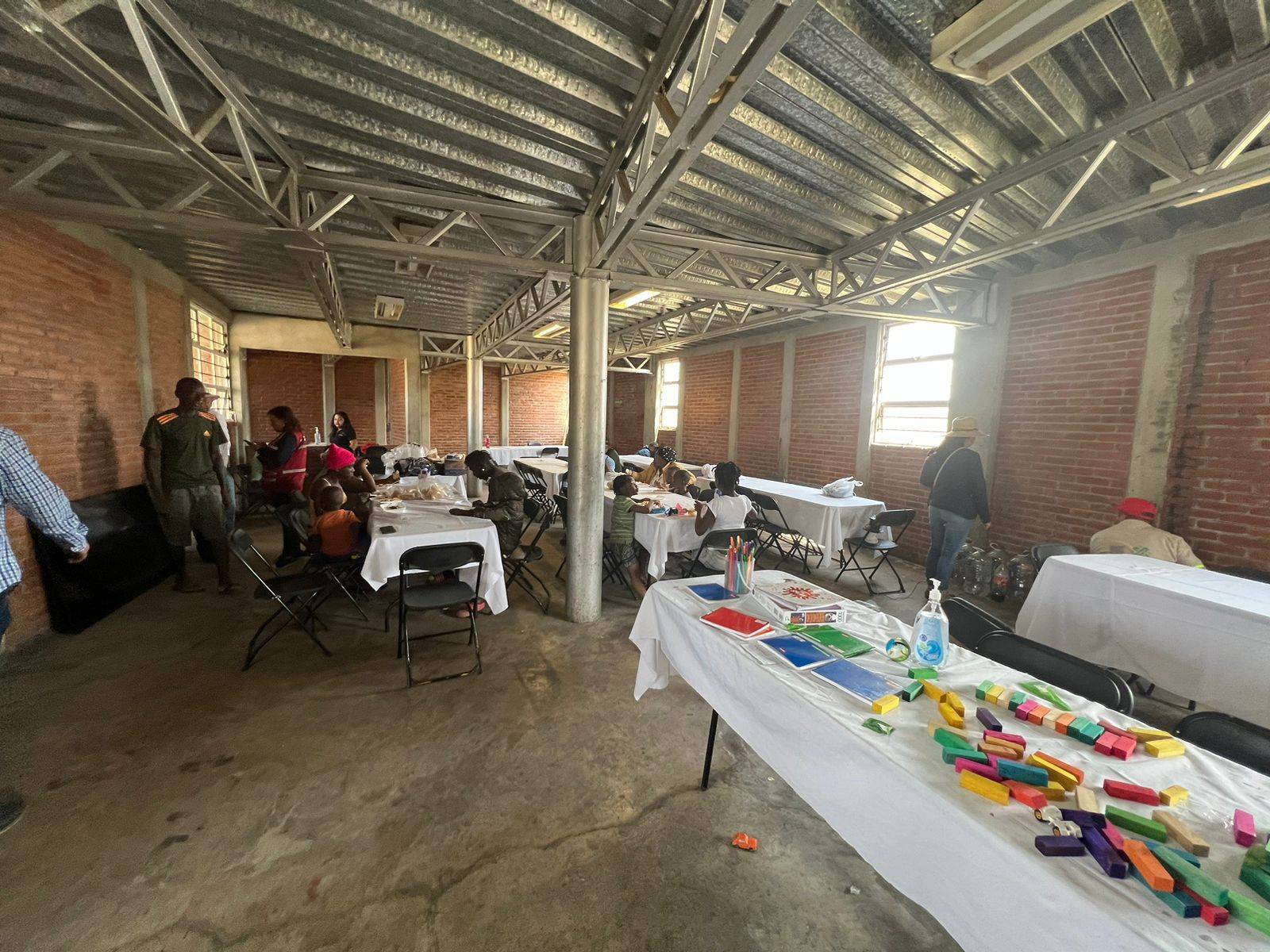 En la alcaldía Tláhuac fue habilitado un centro para migrantes 