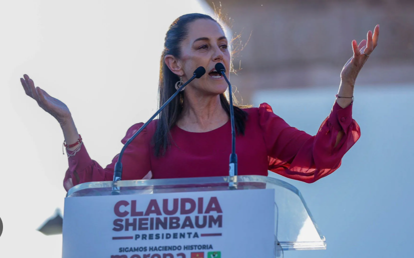 Sheinbaum insta a la ciudadanía a cambiar el rumbo de Morelos