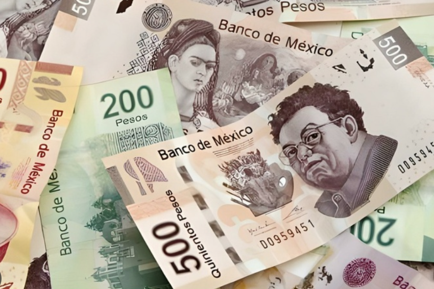 El peso mexicano se aprecia moderadamente frente al dólar