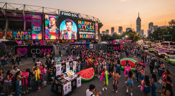 Harry Styles llega a México y la CDMX se prepara para una serie de conciertos