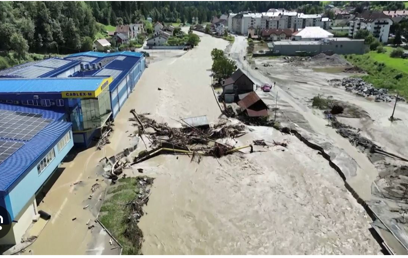 Inundaciones mortales en Eslovenia: un espejo del cambio climático 