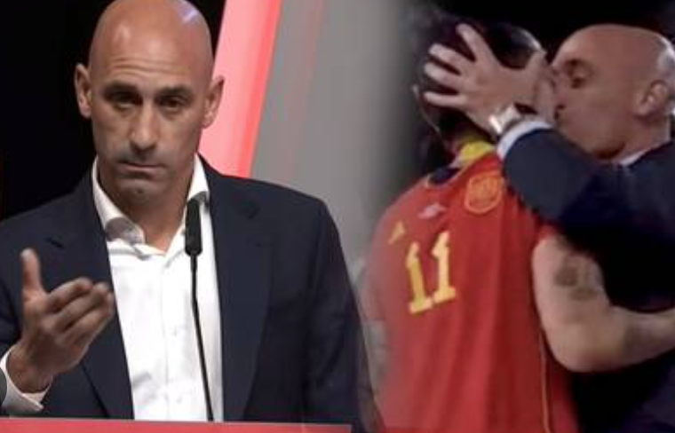 Luis Rubiales se niega a renunciar tras beso a jugadora española 