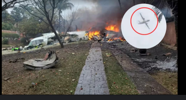 Avión se estrella en Vinhedo: 62 fallecidos en accidente sin víctimas en tierra