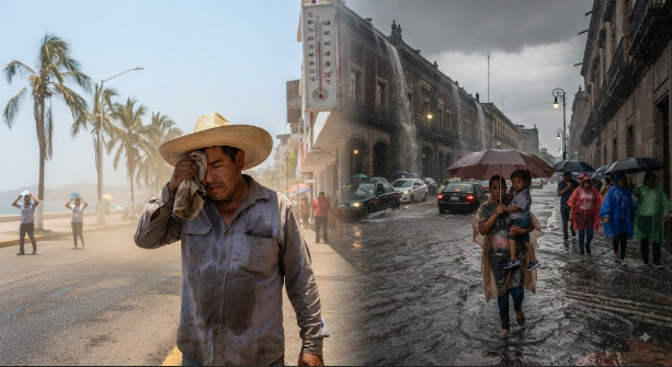 México mantiene atención sobre las lluvias y el calor durante esta semana
