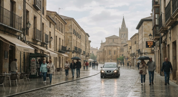Zamora tendrá un viernes con lluvia ligera y temperaturas templadas