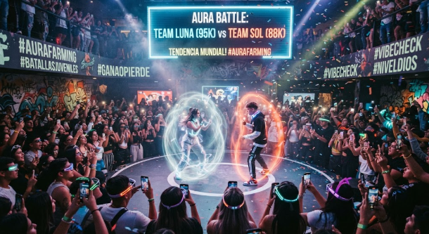 El fenómeno “Aura Farming” se vuelve viral y conquista las redes con batallas entre jóvenes
