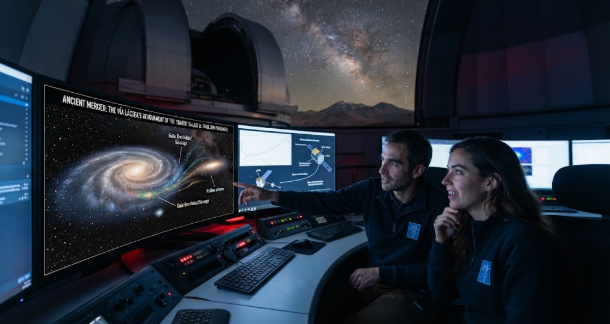 Científicos descubren que la Vía Láctea devoró una galaxia hace miles de millones de años