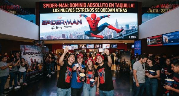 Spider-Man se adueña de la taquilla y deja atrás a los nuevos estrenos