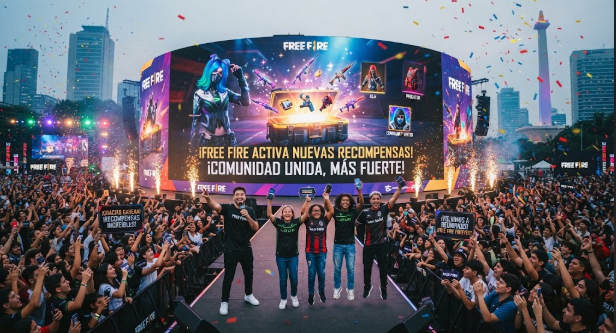 Free Fire activa nuevas recompensas y vuelve a reunir a la comunidad gamer