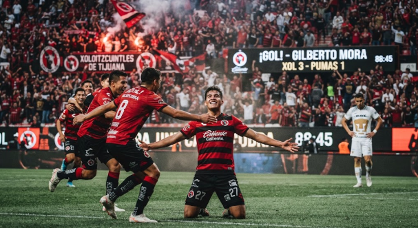 Gilberto Mora se convierte en protagonista tras marcar dos veces ante Pumas