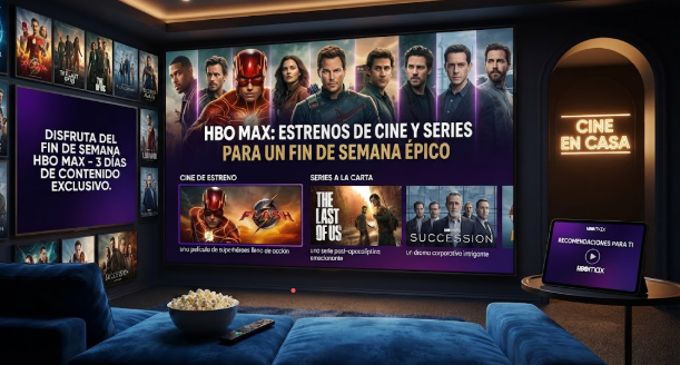 HBO Max prepara estrenos para un fin de semana con cine y series
