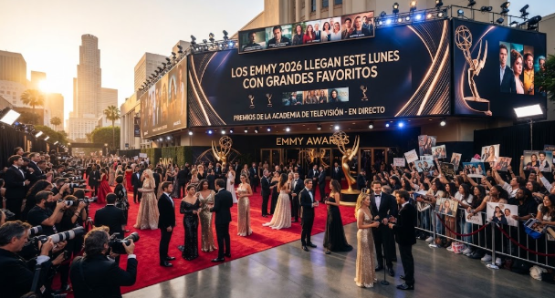 Los Emmy 2026 llegan este lunes con grandes favoritos