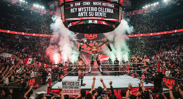 WWE Raw regresa a Ciudad de México y deja una noche histórica para la lucha libre