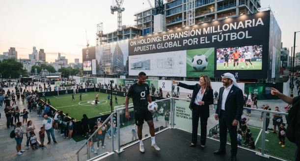 On Holding prepara expansión millonaria y apuesta por el futbol
