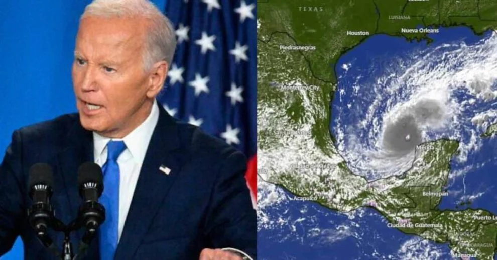 Biden alerta sobre el impacto inminente del huracán Milton