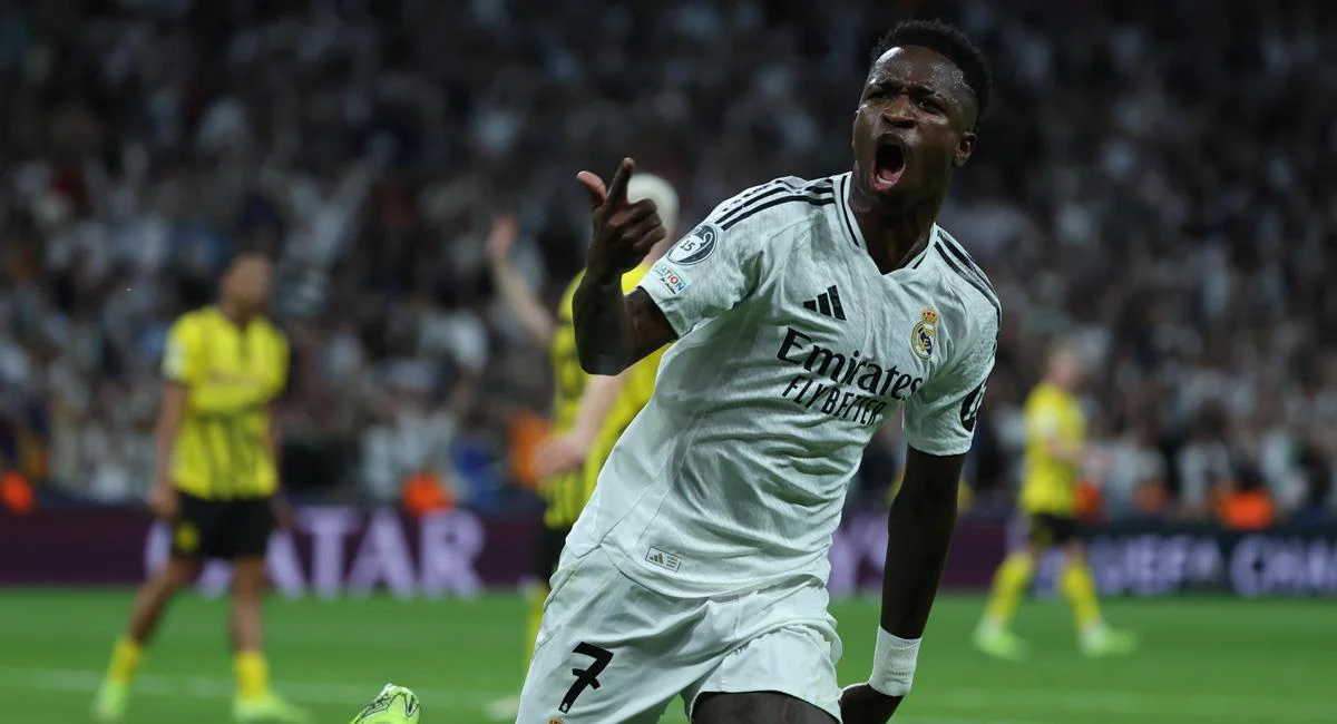 Vinicius lidera la remontada del Real Madrid contra Borussia Dortmund