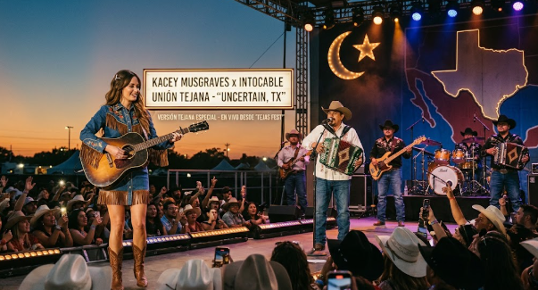 Kacey Musgraves une fuerzas con Intocable para presentar una versión tejana de “Uncertain, TX”