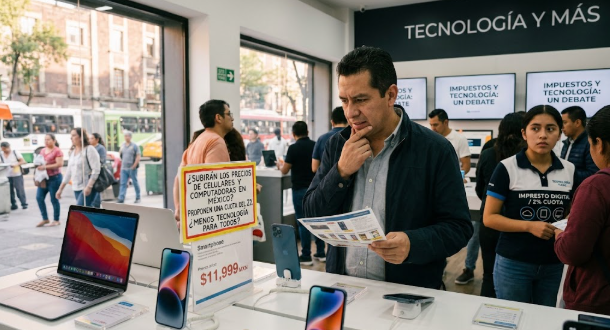¿Subirán los precios de celulares y computadoras en México? Proponen una cuota del 2%