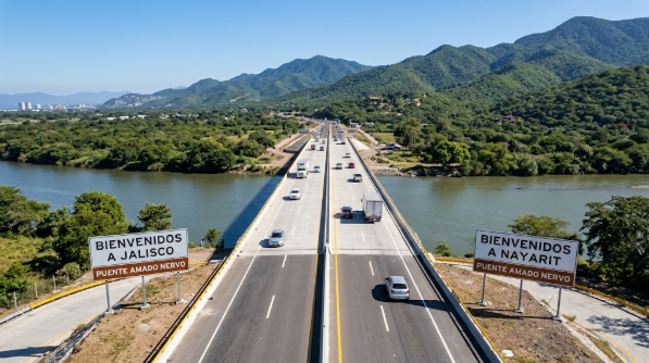 El puente Amado Nervo ya conecta a Jalisco y Nayarit
