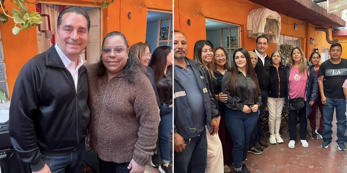 Iván Rodríguez sostiene encuentro con líderes y vecinos de Ahuizotla, Naucalpan