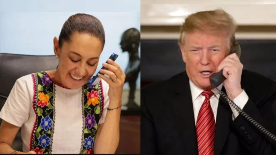 Sheinbaum y Trump conversan sobre relación bilateral