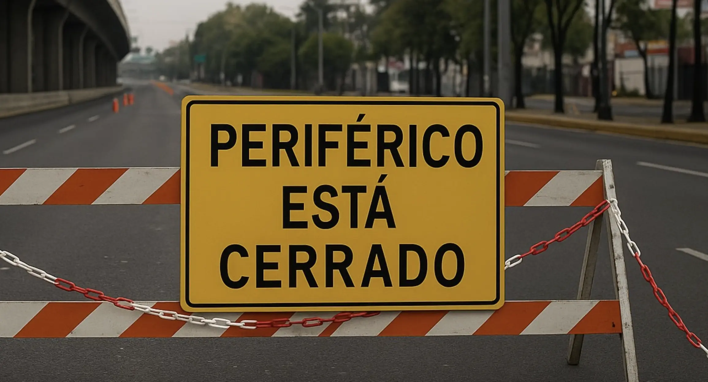 Cerrarán Periférico Norte por 40 días, así lo informó el municipio de Naucalpan