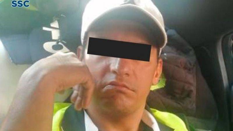 Detienen a franelero por exigir cuotas de 50 pesos por estacionarse en la Cuauhtémoc